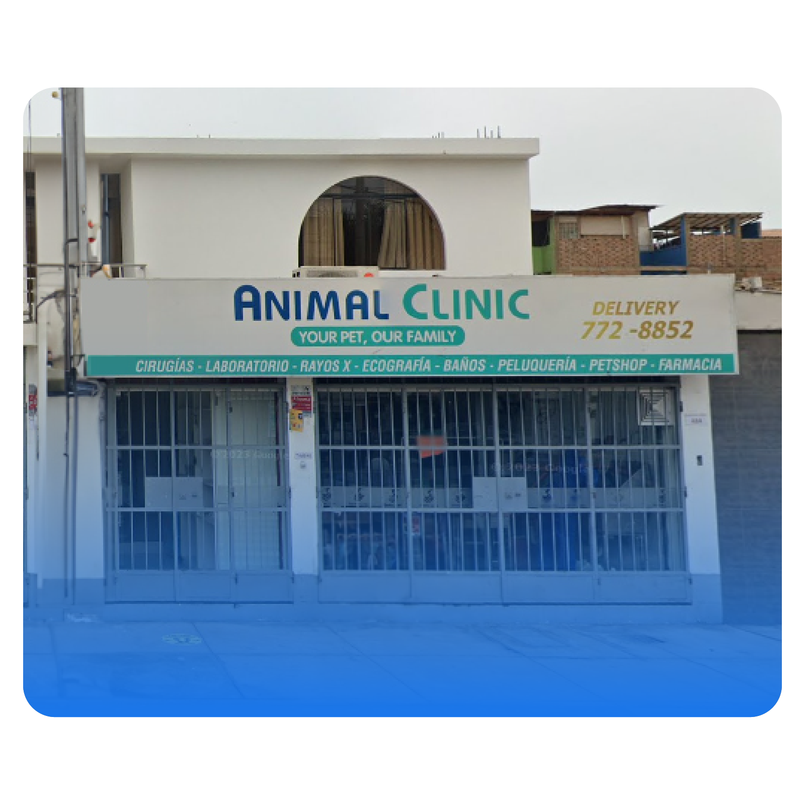 Animal Clinic<br><br>Av. Alameda 450 Los Cedros, Lima