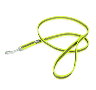 C&G SUPER GRIP LEASH Correa con Asa 1/2"(14mm) x 1.2mt NEON- Carga Max.30KG